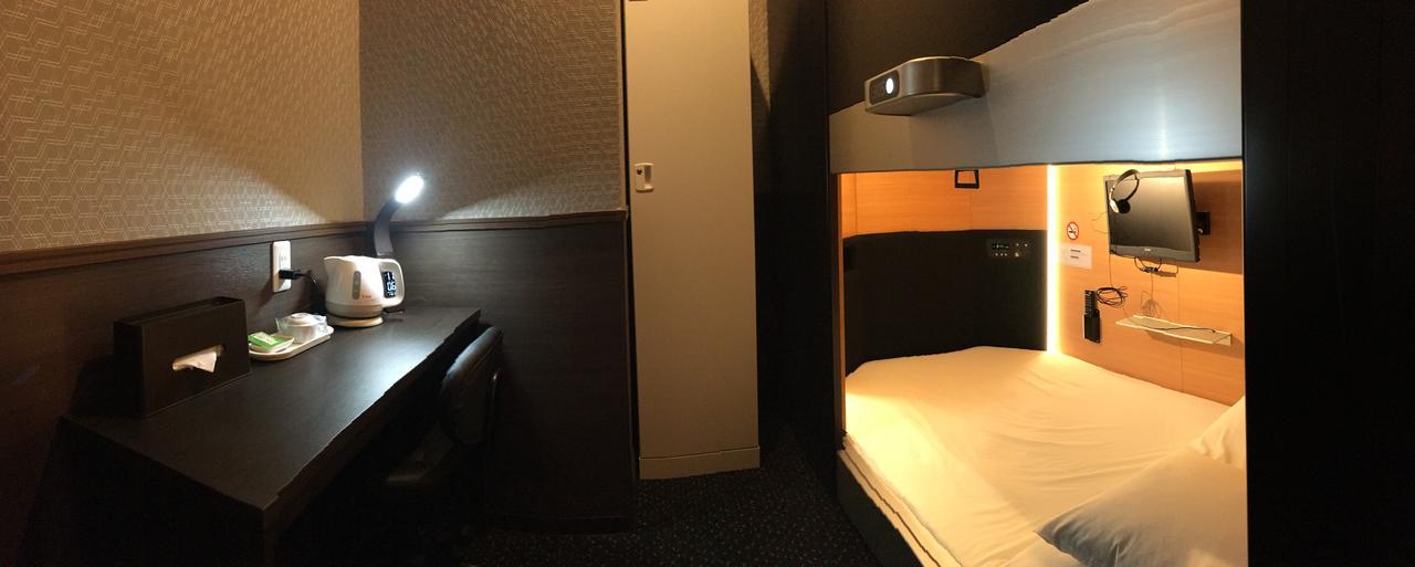Sejour Inn Capsule Hiroshima Exterior foto