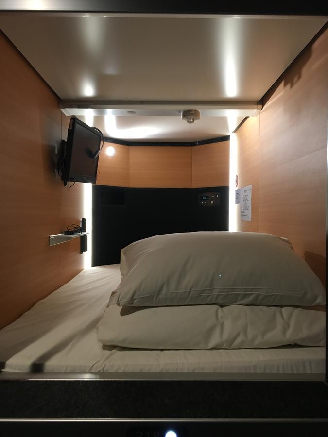 Sejour Inn Capsule Hiroshima Exterior foto