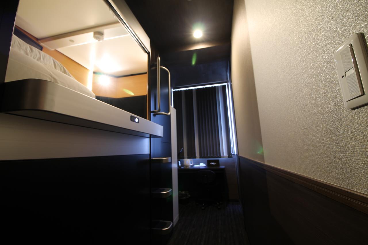 Sejour Inn Capsule Hiroshima Exterior foto