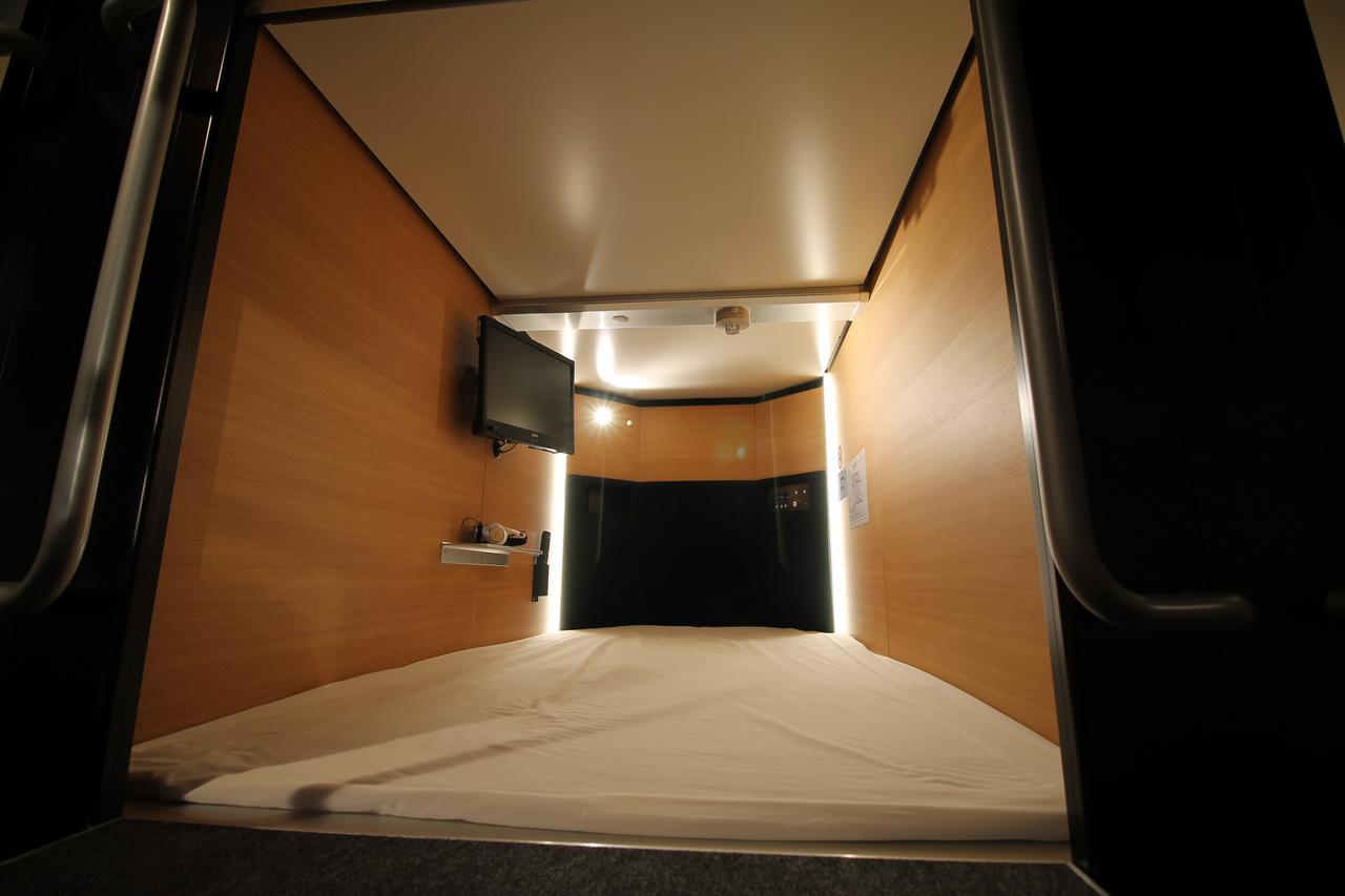 Sejour Inn Capsule Hiroshima Exterior foto
