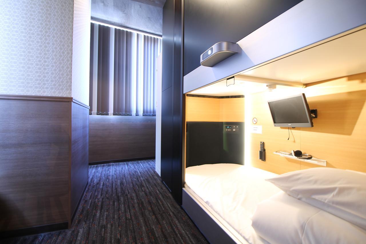 Sejour Inn Capsule Hiroshima Exterior foto