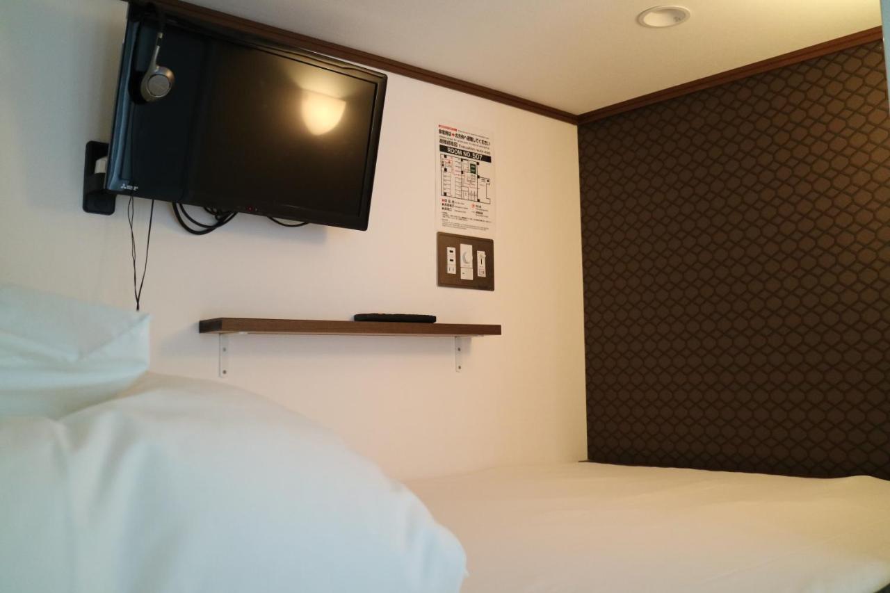 Sejour Inn Capsule Hiroshima Exterior foto